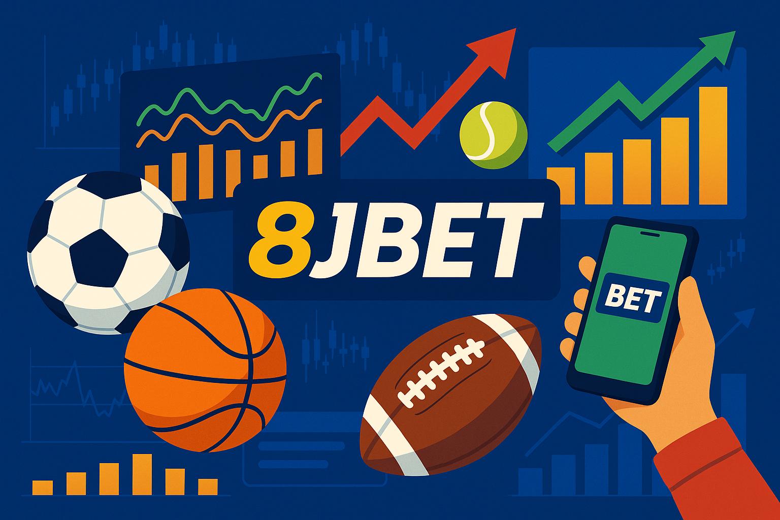 Apostas esportivas no cassino online 8JBET  
