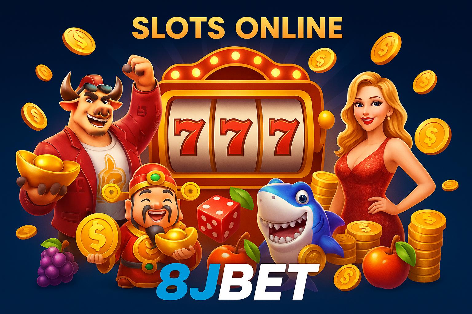 Explore o mundo das slot machines no 8JBET Casino